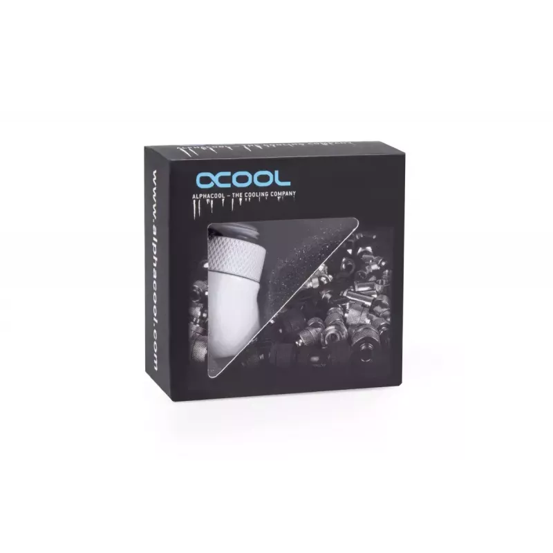 Kit di montaggio Alphacool Eiszapfen adattatore angolare 45° girevole G1/4