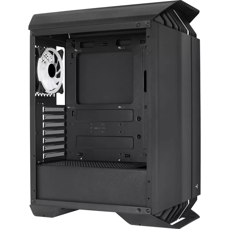 Case gaming Aerocool GLADIATOR DUO ATX 3x ventole ARGB 12cm, Midi Tower, PC, nero, ATX, micro ATX, Mini-ITX, ABS, SPCC, Gaming