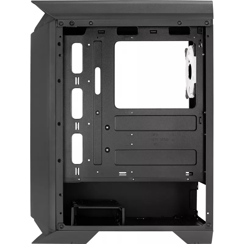 Case gaming Aerocool GLADIATOR DUO ATX 3x ventole ARGB 12cm, Midi Tower, PC, nero, ATX, micro ATX, Mini-ITX, ABS, SPCC, Gaming