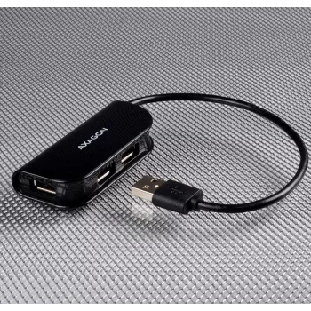 Hub interfacce Axagon HUE-X4B USB 2.0 480 Mbit/s nero