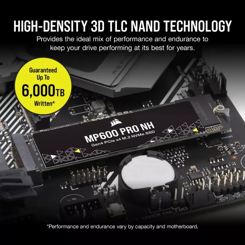 SSD CORSAIR - 2TB - MP600 Pro Nh PCI-E 4.0 (gen 4) x4 NVMe M.2