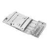 Water block + backplate Phanteks Glacier G40 acrilico rame nero trasparente