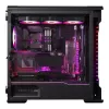Water block + backplate Phanteks Glacier G40 acrilico rame nero trasparente