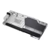 Water block + backplate Phanteks Glacier G40 acrilico rame nero trasparente