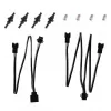 Dissipatore ad aria Silverstone FW124 per case PC, nero, bianco