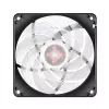 Dissipatore ad aria Silverstone FW124 per case PC, nero, bianco