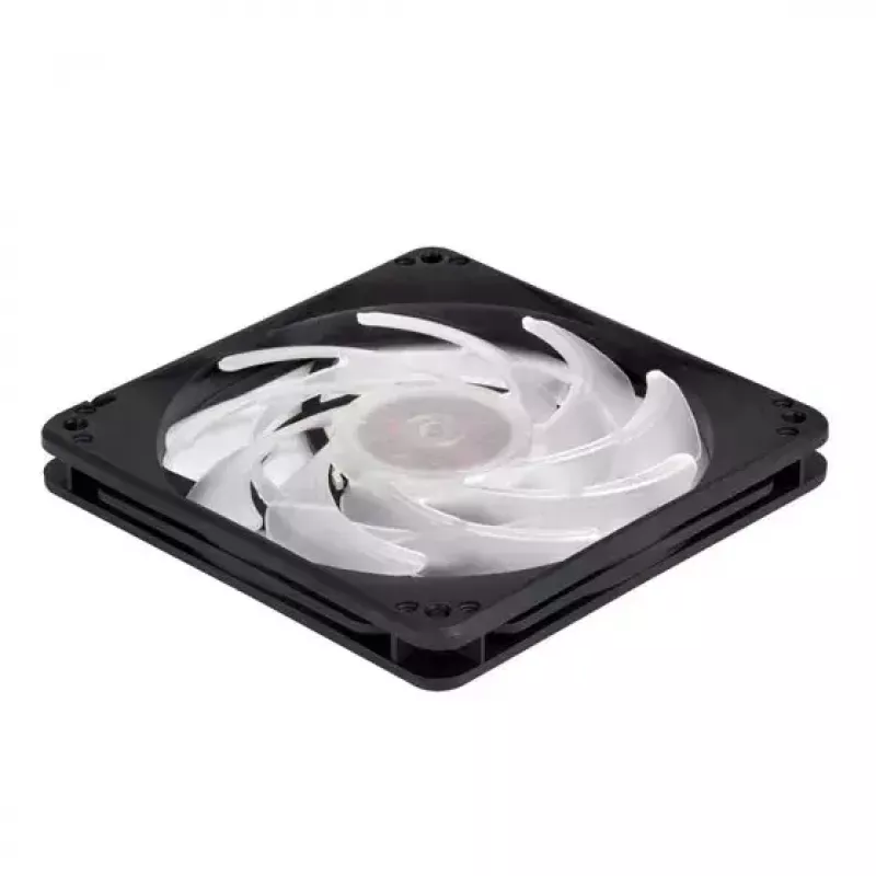 Dissipatore ad aria Silverstone FW124 per case PC, nero, bianco