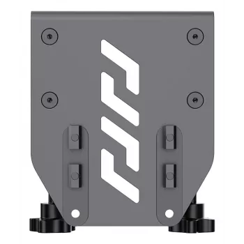 Morsetto da tavolo Moza Racing Flight Base, morsetto da tavolo Flight Base, nero, acciaio, AB9 FFB Base, 145 mm, 102 mm