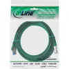 Cavo patch InLine S/FTP PiMF Cat.6A halogen-free 500MHz verde 1 m