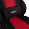 Sedia imbottita Nitro Concepts E250 nero rosso regolabile in altezza