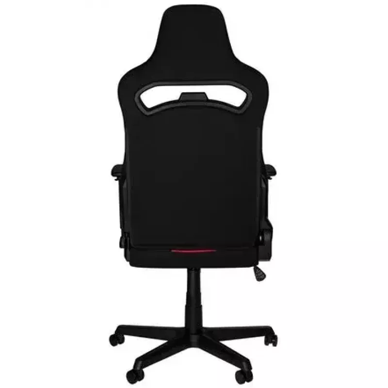 Sedia imbottita Nitro Concepts E250 nero rosso regolabile in altezza