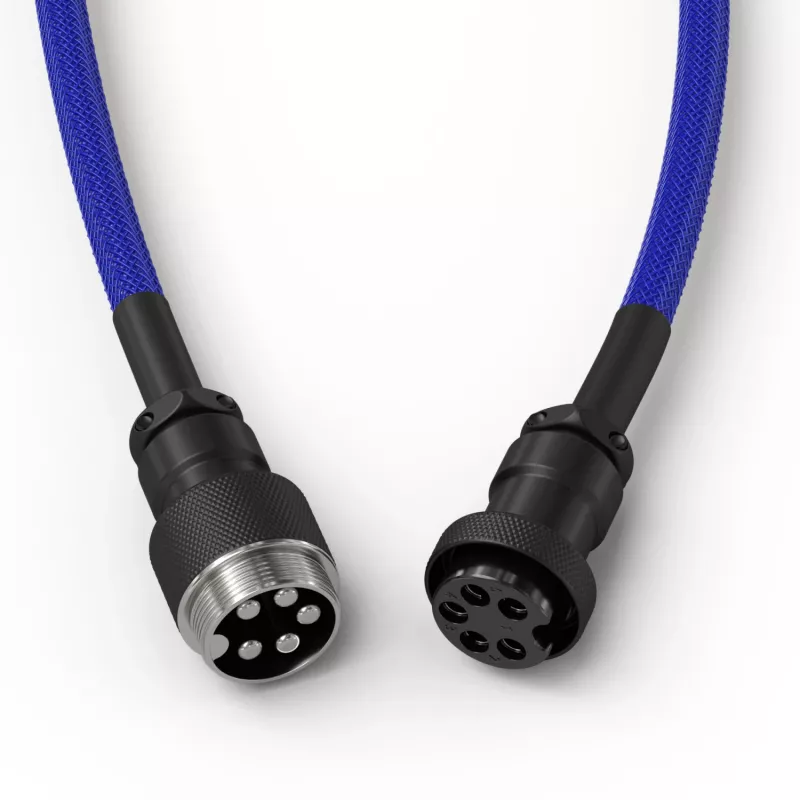 Cavo a spirale USB GLORIOUS per tastiere meccaniche, GMMK Cobalt Blue GLO-KB-ACC-CBL-COIL-CBLU