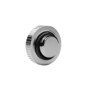 Tappo EKWB Quantum Torque — acciaio inox nichelato, Ø 2,3 cm