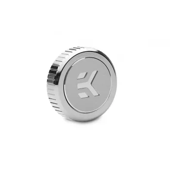 Tappo EKWB Quantum Torque — acciaio inox nichelato, Ø 2,3 cm