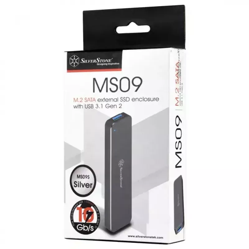 Case per SSD Silverstone MS09