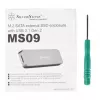 Case per SSD Silverstone MS09