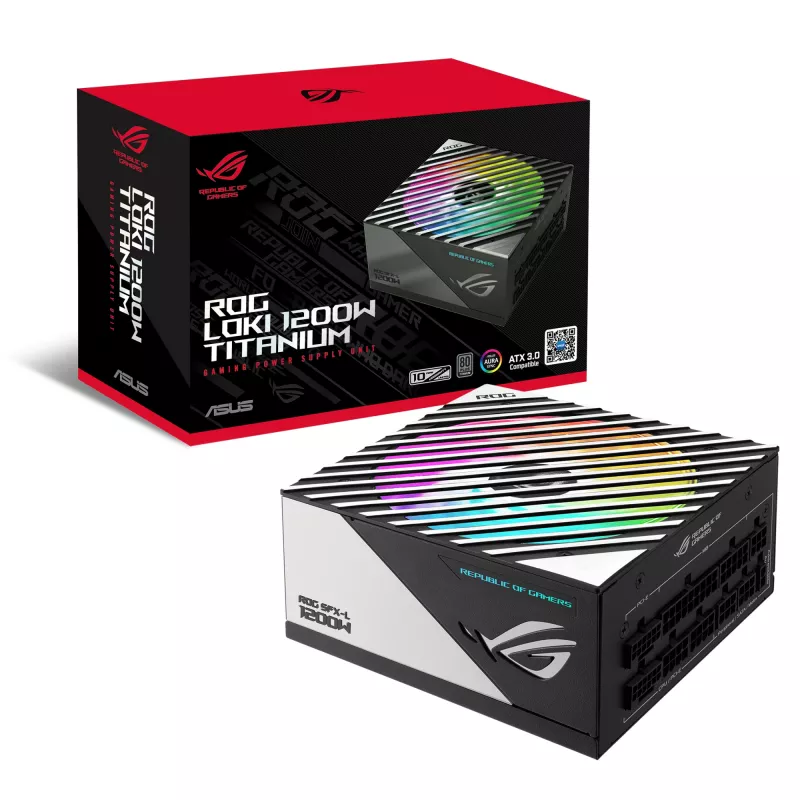 Alimentatore ASUS ROG -LOKI-1200T-SFX-L-GAMING 1200 W 20+4 pin ATX nero, argento