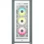 Case PC smart mid-tower ATX CORSAIR iCUE 5000X RGB - Tempered Glass - bianco