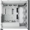 Case PC smart mid-tower ATX CORSAIR iCUE 5000X RGB - Tempered Glass - bianco