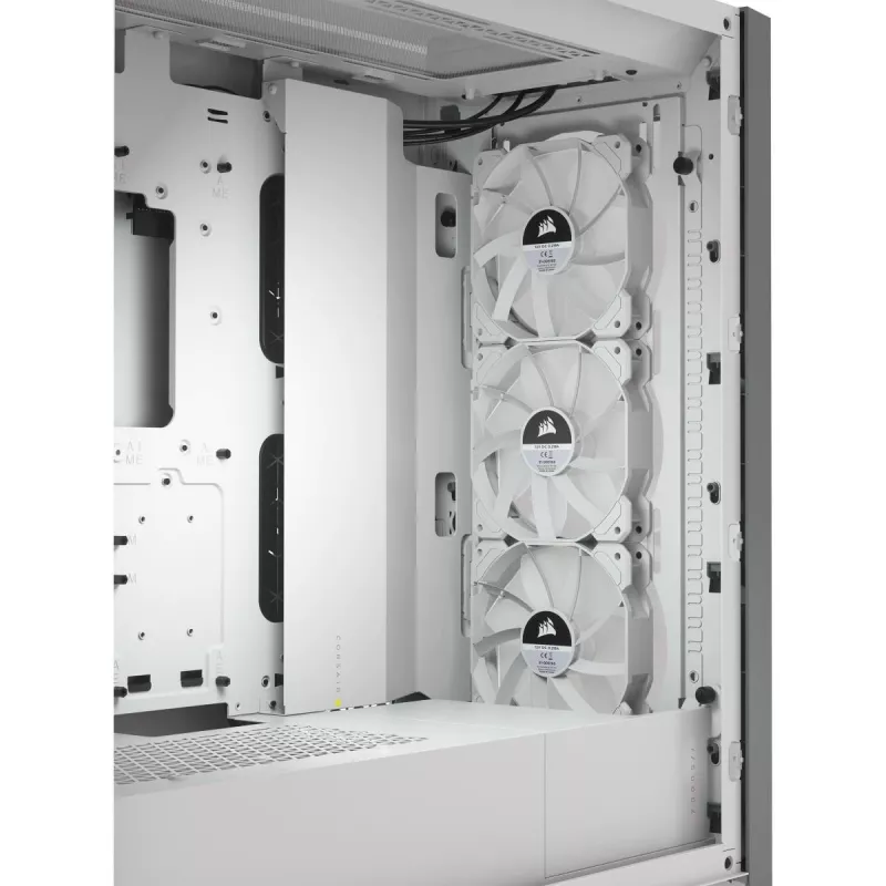 Case PC smart mid-tower ATX CORSAIR iCUE 5000X RGB - Tempered Glass - bianco