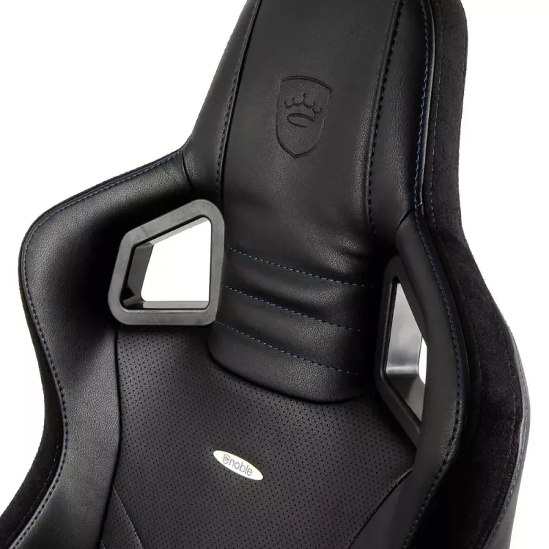 noblechairs EPIC NBL-PU-BLU-002 sedia da gaming, nero/blu