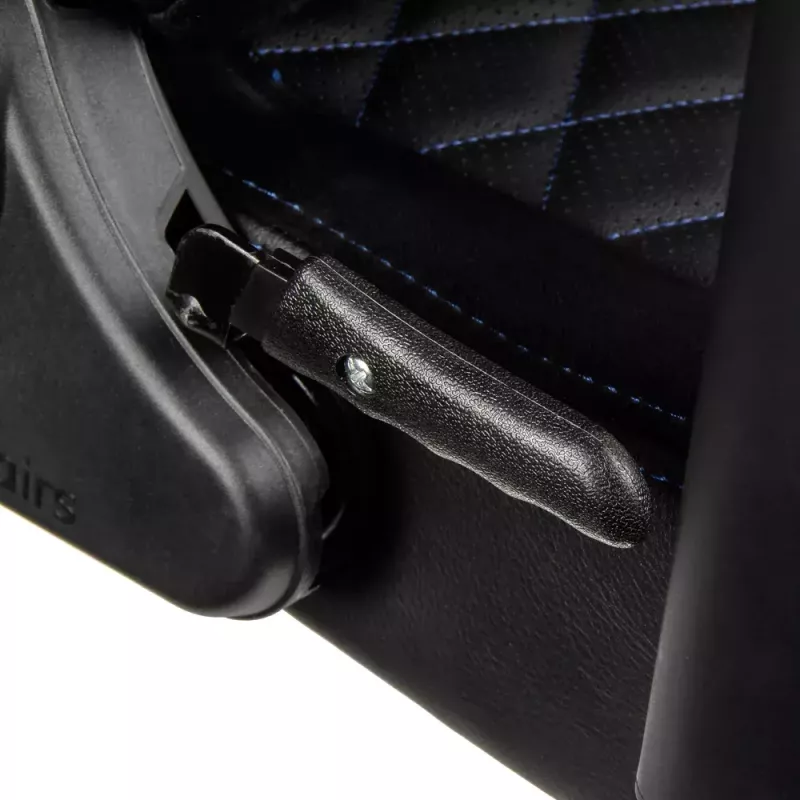 noblechairs EPIC NBL-PU-BLU-002 sedia da gaming, nero/blu