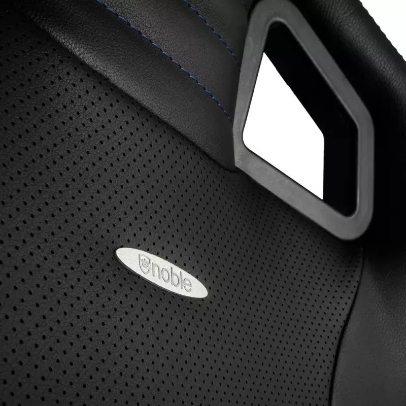 noblechairs EPIC NBL-PU-BLU-002 sedia da gaming, nero/blu