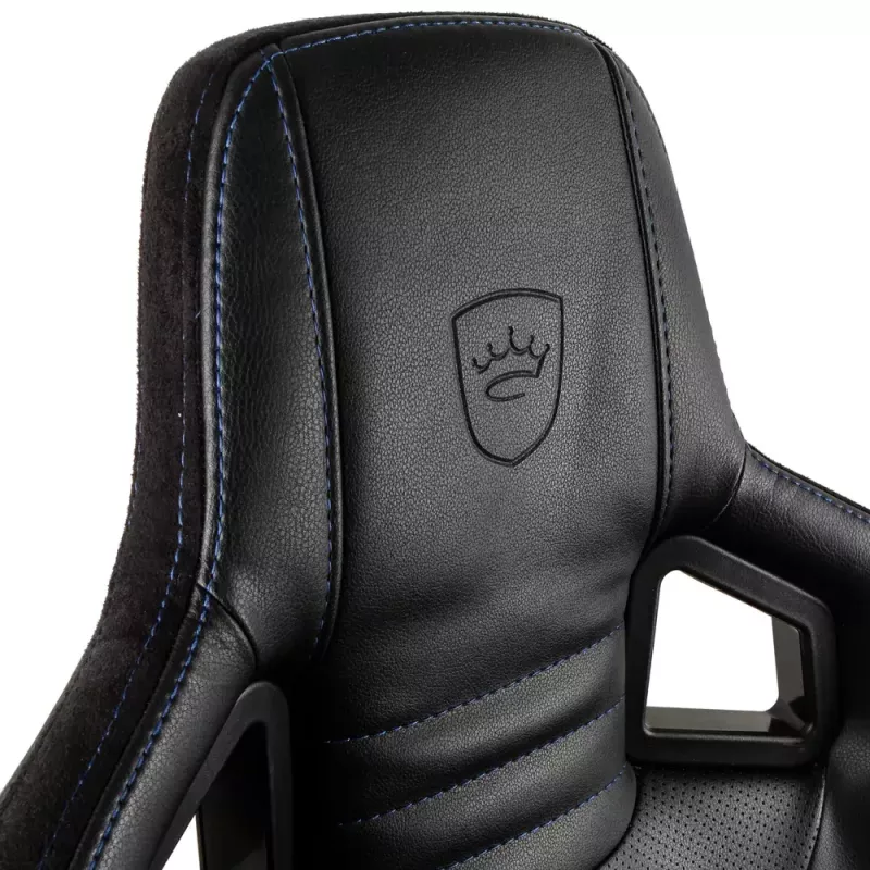 noblechairs EPIC NBL-PU-BLU-002 sedia da gaming, nero/blu