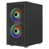 Case PC Aerocool GRAPHITEV3 3 ventole ARGB da 14 cm
