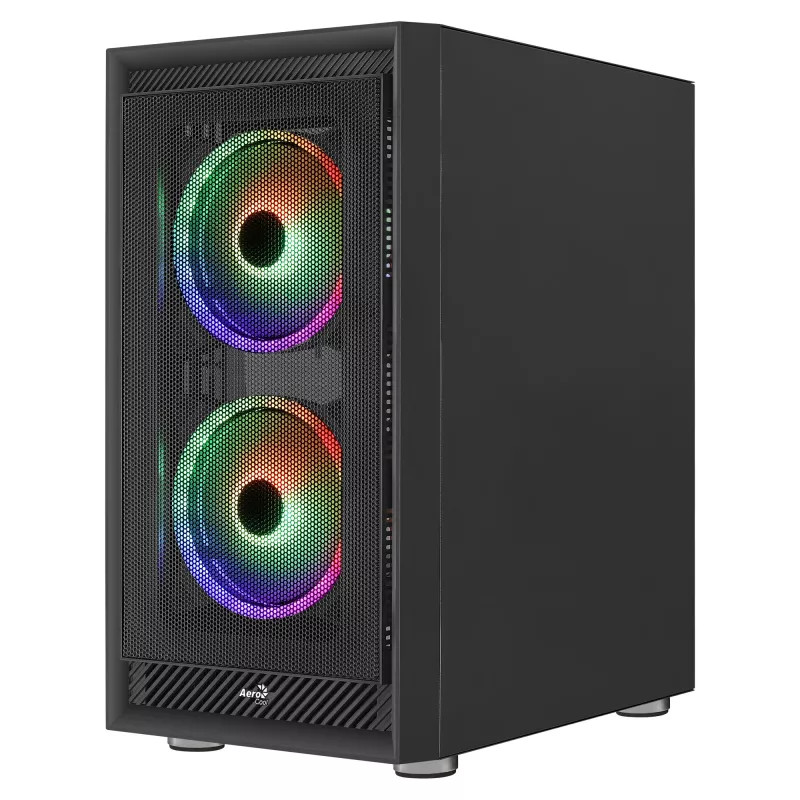Case PC Aerocool GRAPHITEV3 3 ventole ARGB da 14 cm