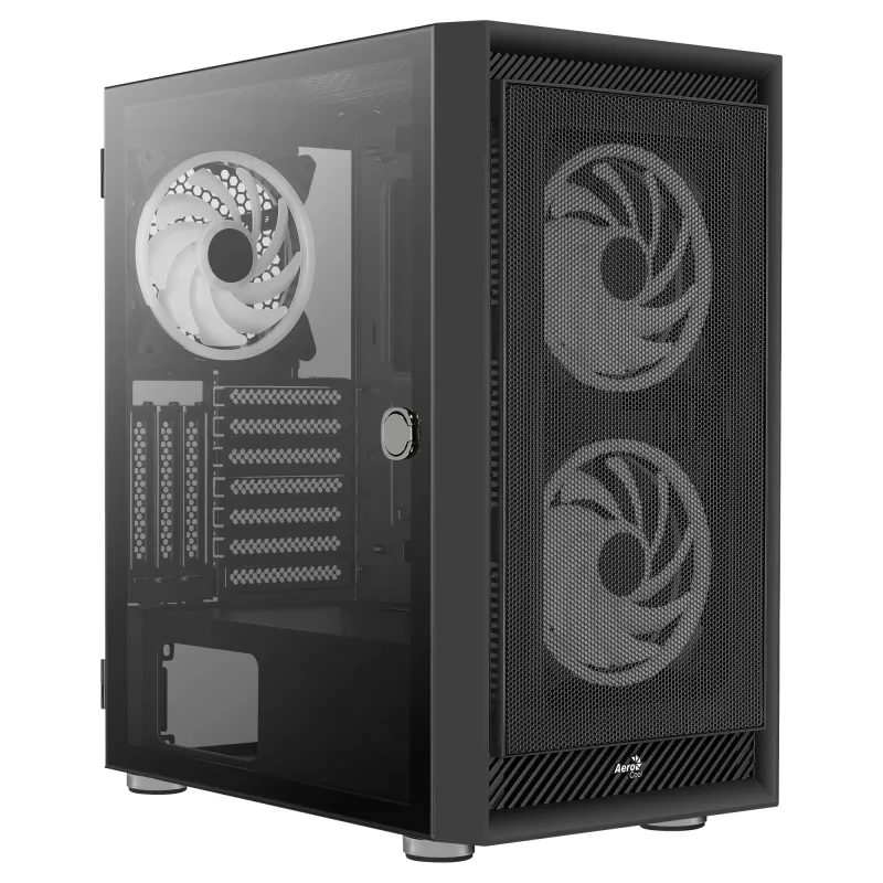 Case PC Aerocool GRAPHITEV3 3 ventole ARGB da 14 cm