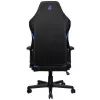 Nitro Concepts X1000 NC-X1000-BB sedia gaming per PC, seduta imbottita, nero/blu (Galactic Blue)