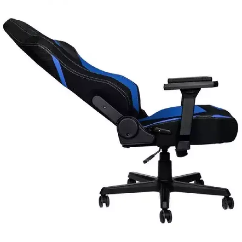 Nitro Concepts X1000 NC-X1000-BB sedia gaming per PC, seduta imbottita, nero/blu (Galactic Blue)