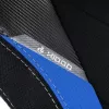 Nitro Concepts X1000 NC-X1000-BB sedia gaming per PC, seduta imbottita, nero/blu (Galactic Blue)