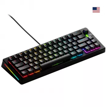 Tastiera meccanica da gaming GLORIOUS GMMK 3 65% con filo USB, QWERTY US, RGB, nero