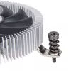 SilverStone SST-NT07-1700 dissipatore ad aria per CPU a basso profilo, 80 mm, 1500–3600 giri/min, nero