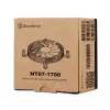 SilverStone SST-NT07-1700 dissipatore ad aria per CPU a basso profilo, 80 mm, 1500–3600 giri/min, nero