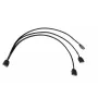 Cavo splitter RGB Alphacool 18708 5V nero 300 mm