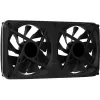 Ventola doppia Aerocool ASTRO24 PC 12cm ARGB LED supporto antivibrazione nero