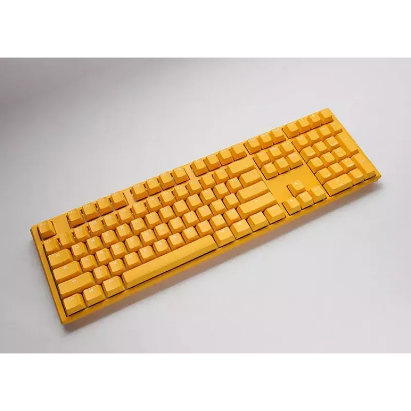 Tastiera Ducky One 3 giallo Gaming USB tedesco Full-Size RGB LED