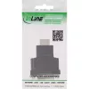 Adattatore InLine HDMI a DVI connettore maschio / 24+1 connettore femmina dorato, 4K2K