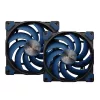 Ventola Akasa ALUCIA SC ventola per processore 14 cm nero blu cuscinetto idrodinamico
