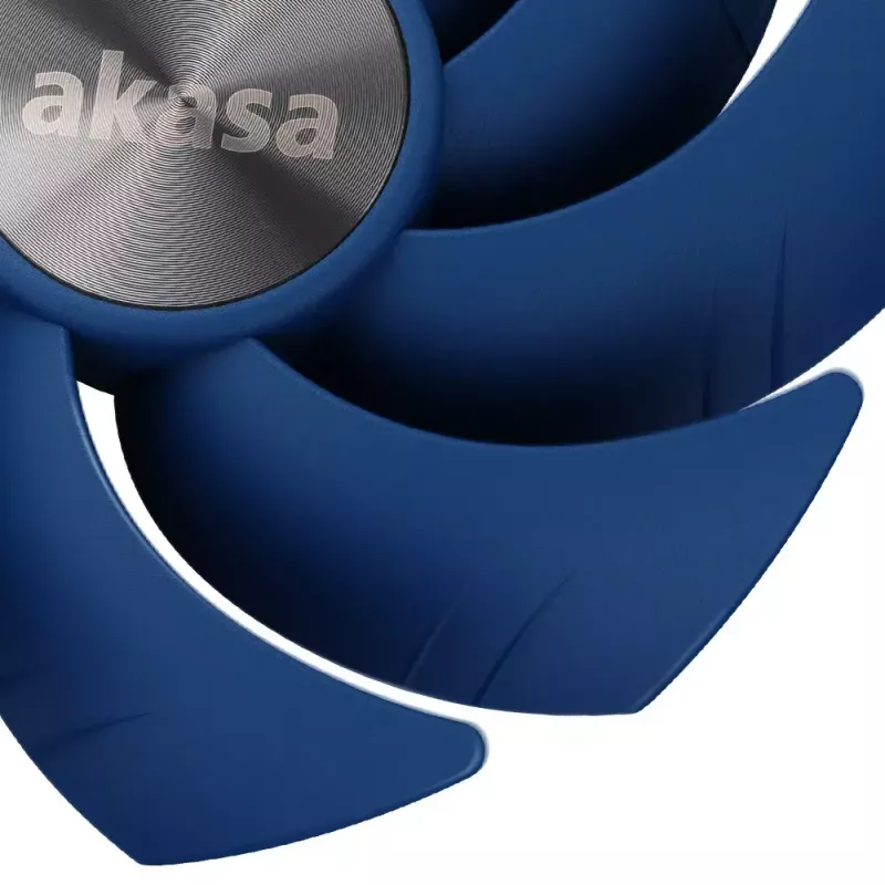 Ventola Akasa ALUCIA SC ventola per processore 14 cm nero blu cuscinetto idrodinamico