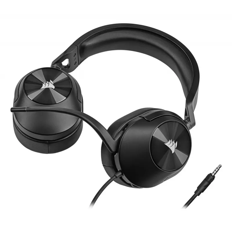 Cuffie da gaming CORSAIR Hs55 – 3,5 mm – stereo – carbon