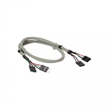 Prolunga USB 2.0 interna InLine 2x 4 pin header / presa pin, 0,60 m