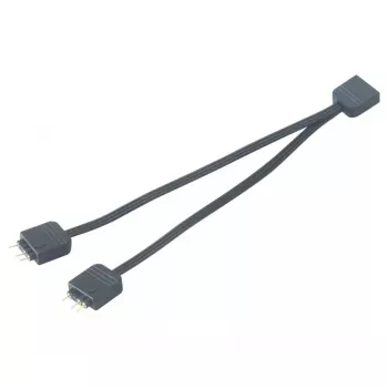 Cavo splitter LED RGB addressable Akasa AK-CBLD08-12BK