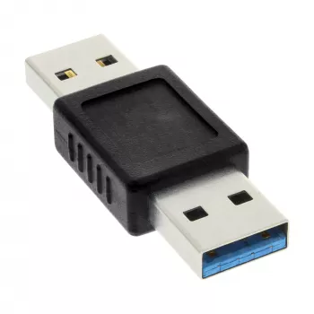 Adattatore USB 3.0 Type-A maschio / Type-A maschio InLine 35300T
