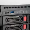 SilverStone SST-RM43-320-RS case server rack 4U, E-ATX / SSI EEB, 20x 3,5″ SATA/SAS Hot-Swap, nero