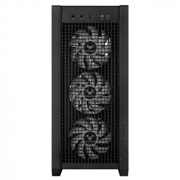 Case PC ASUS TUF Gaming GT302 ARGB Midi Tower nero — vetro temperato, 3x140mm frontale + 1x140mm posteriore, USB-C