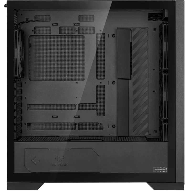 ASUS TUF Gaming GT302 ARGB 90DC00I0-B19000 case PC Midi Tower, E-ATX, vetro temperato, 4 ventole ARGB da 120 mm, nero